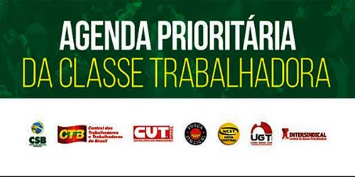 Centrais vão ao Congresso na quarta (20) entregar agenda de diretrizes da classe trabalhadora